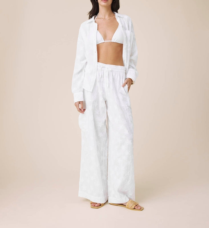 Woven Star Pants