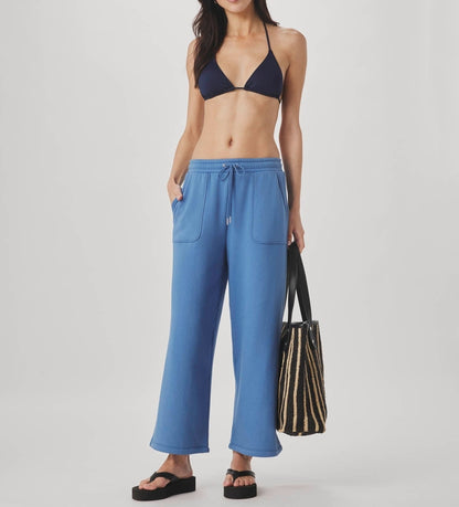 Textured Sweatpant Jogger Pants