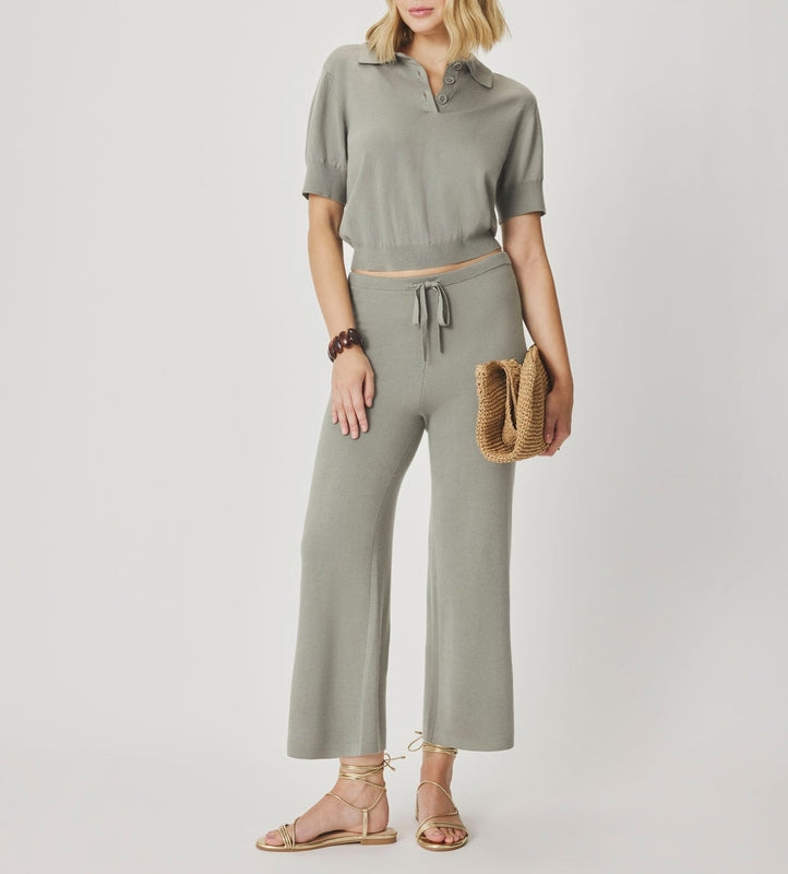 Cropped Knit Pant Pants