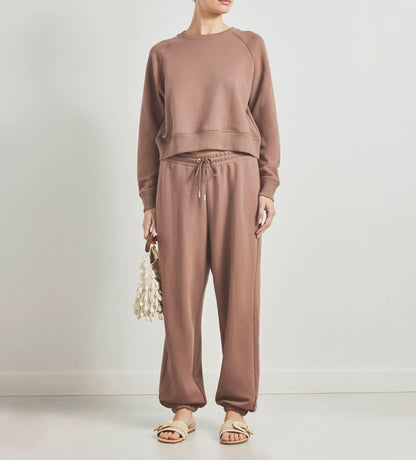 Neat Structured Crewneck Pullover