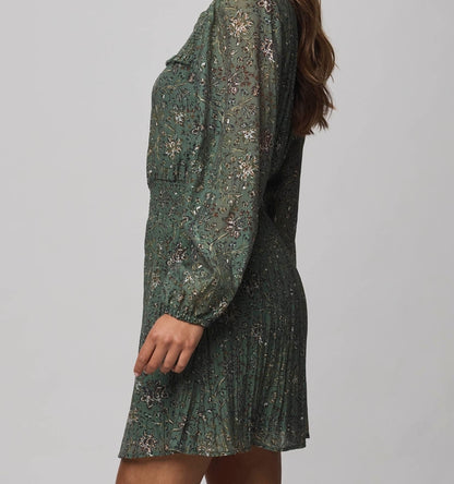 Easy Textured Floral Dress