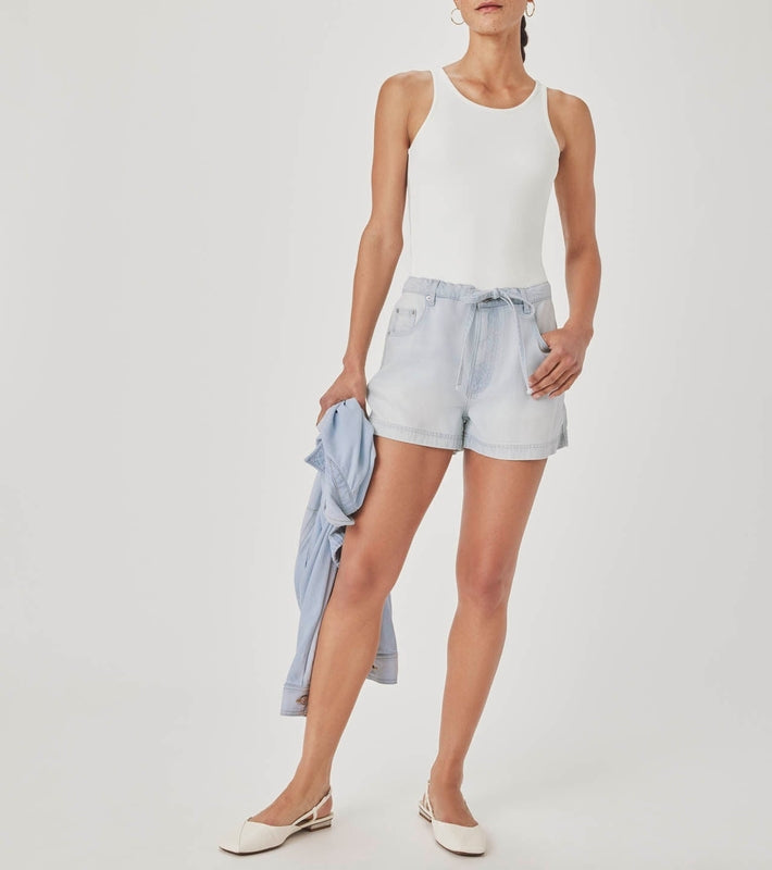 Lounge Denim Short Shorts