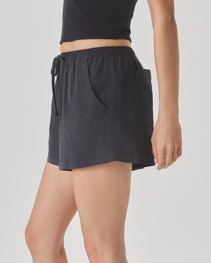 Textured Gentle Short Shorts