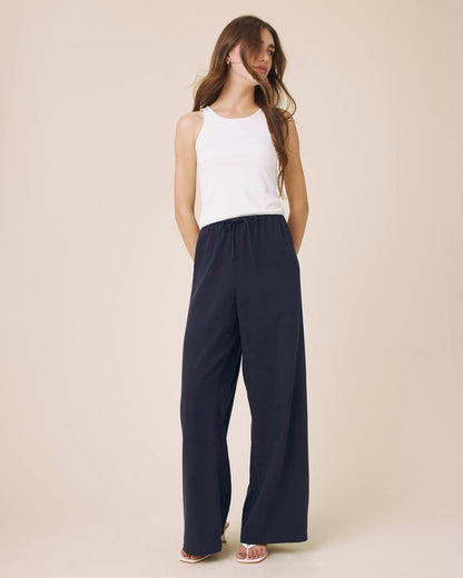 Woven Layered  Pants