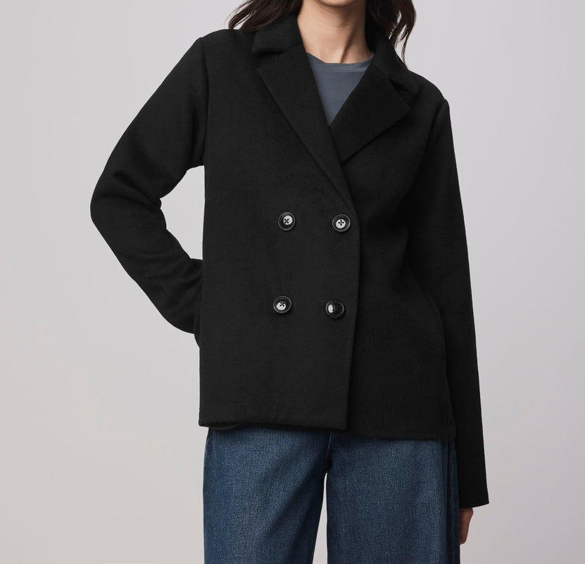 Balanced Cozy Draped Jacket