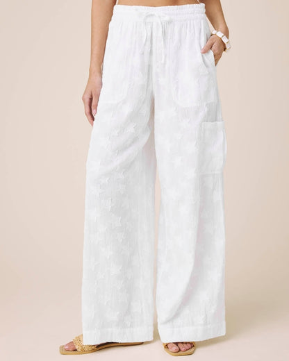 Woven Star Pants