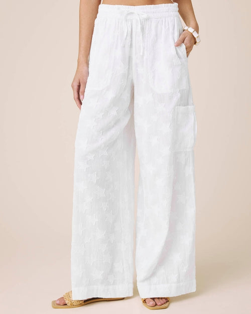 Woven Star Pants