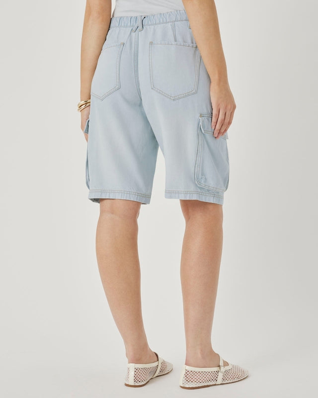 Lounge Denim Cargo Shorts