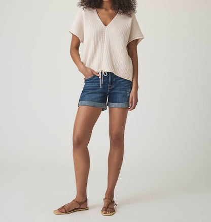 Comfort Layered Sweater Poncho