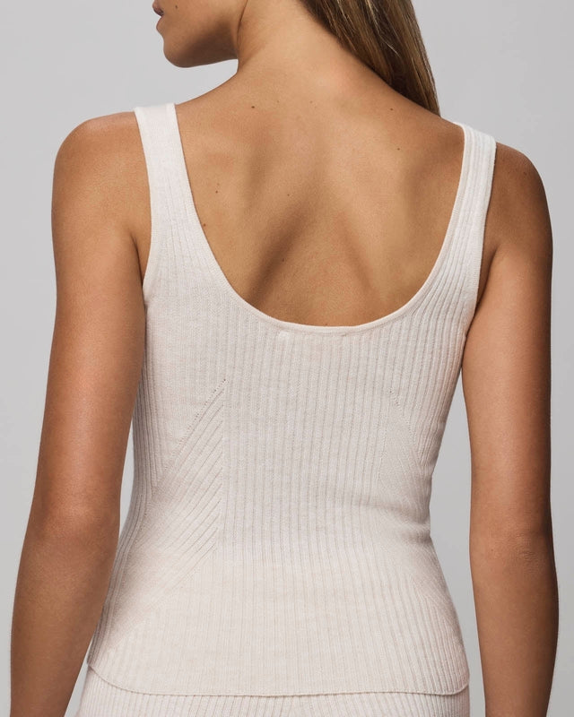 Cashblend Scoop Sweater Tank Top