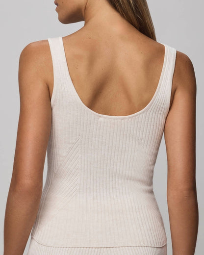 Cashblend Scoop Sweater Tank Top