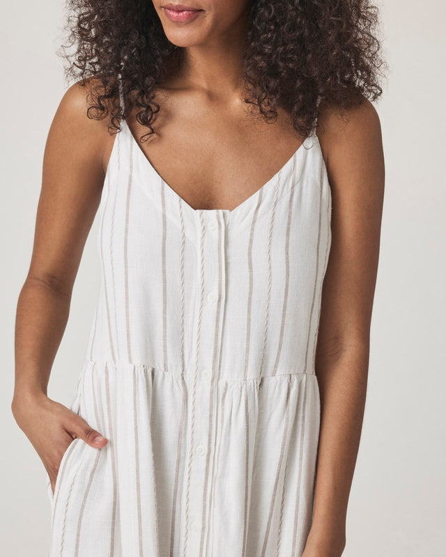 Linen Button Down Dress