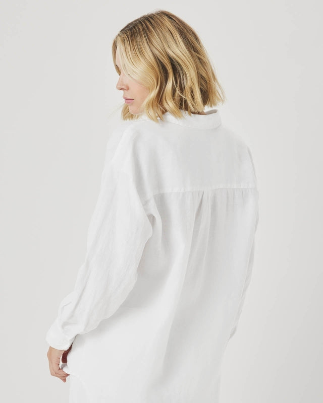Linen Button Down Top