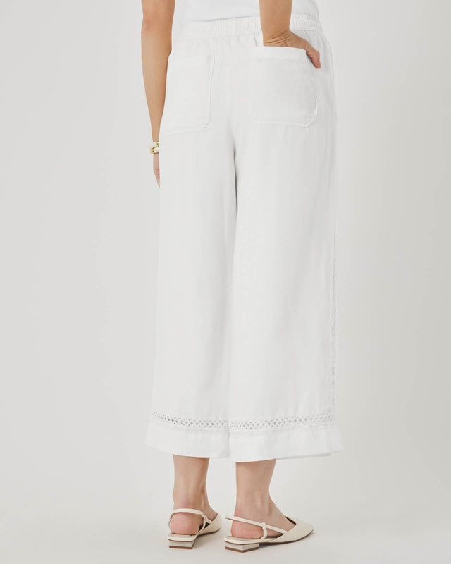 Linen Trim Pant Pants