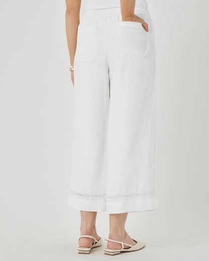 Linen Trim Pant Pants