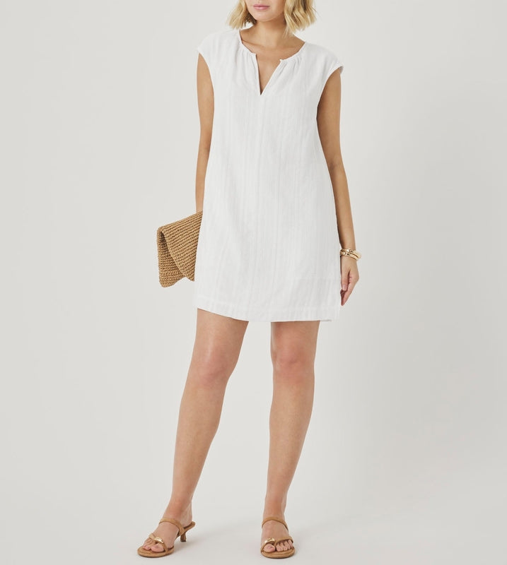 Easy Textured Mini Dress