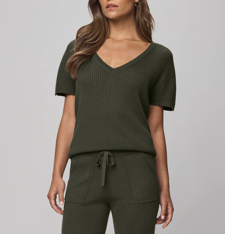Cashblend Short Sleeve Sweater