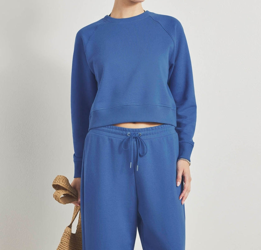 Neat Structured Crewneck Pullover