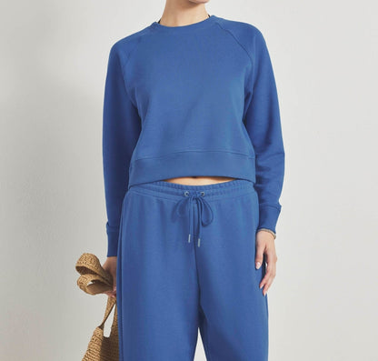 Neat Structured Crewneck Pullover