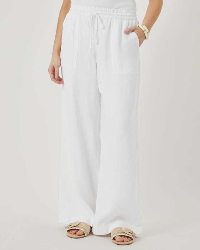 Linen Paperbag Pants