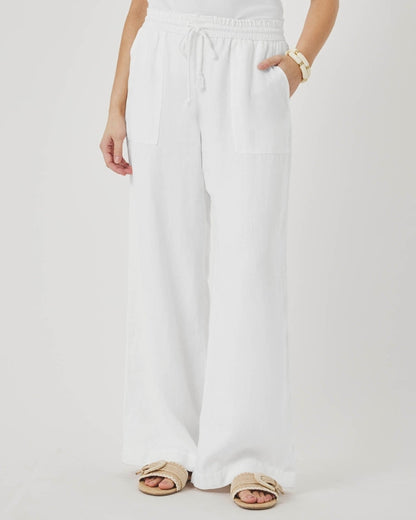 Linen Paperbag Pants