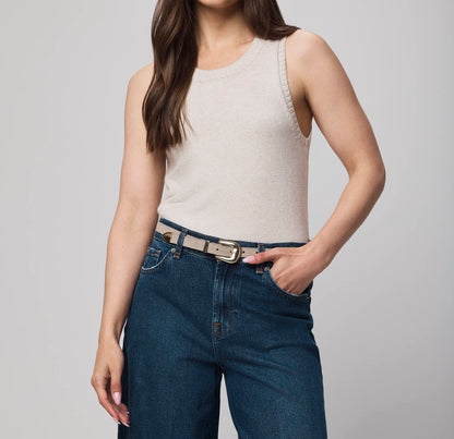 Textured Relaxed Sweater Tank