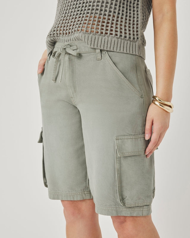 Lounge Denim Cargo Shorts