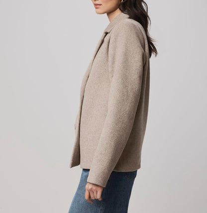 Balanced Cozy Draped Jacket
