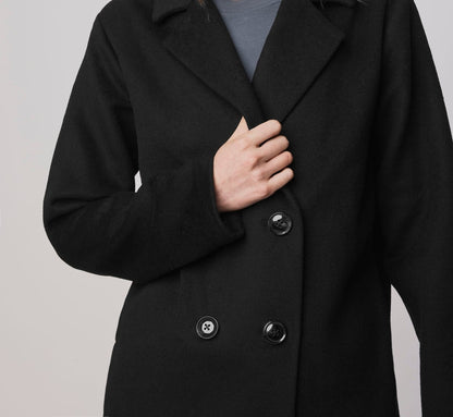 Balanced Cozy Draped Jacket
