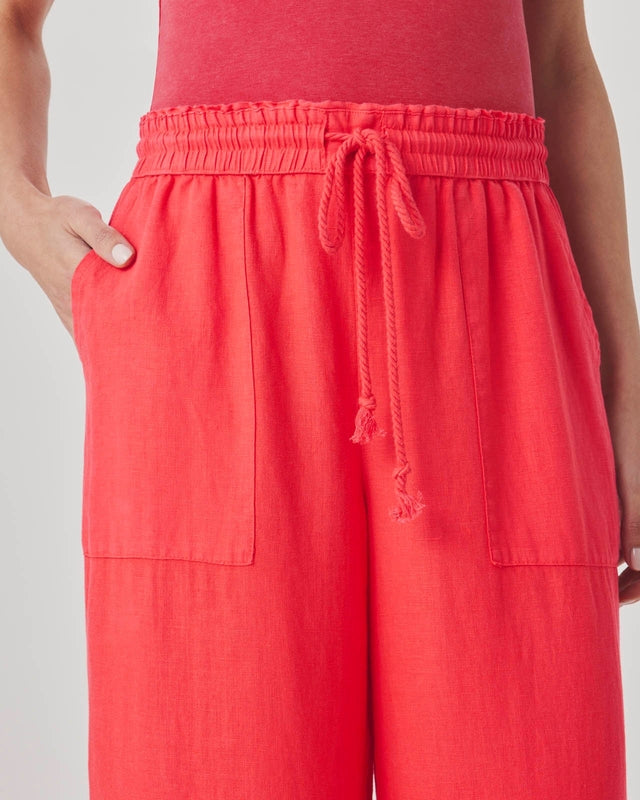 Linen Paperbag Pants