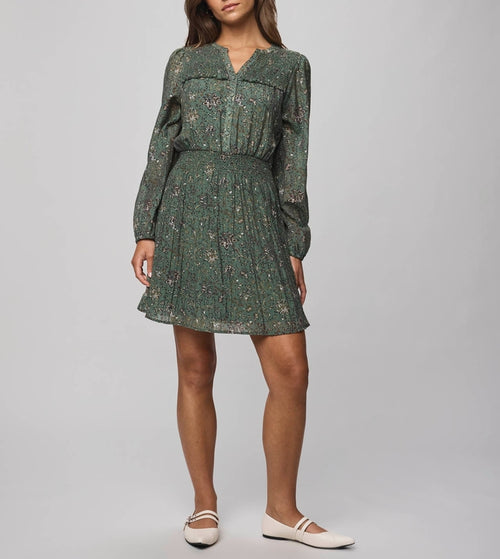 Easy Textured Floral Dress