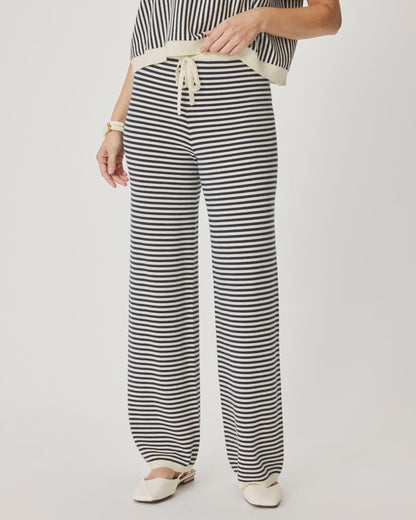 Striped Knit  Pants