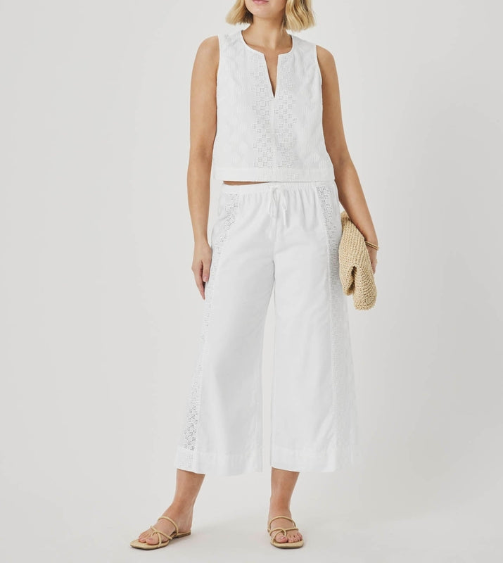 Airy Eyelet Pant Pants