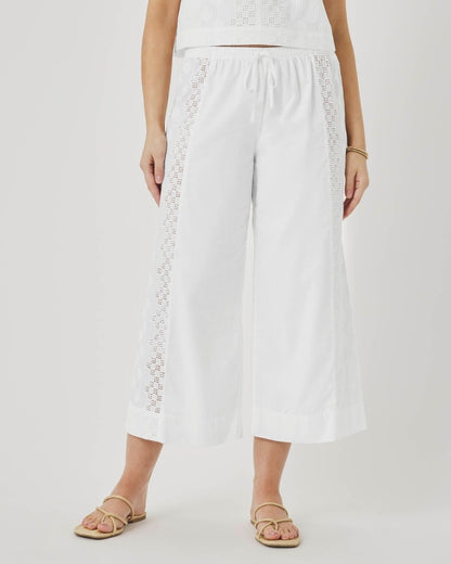 Airy Eyelet Pant Pants