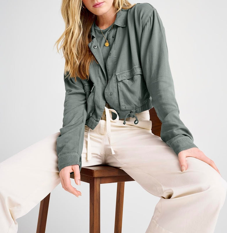 Textured Relaxed Gentle Jacket
