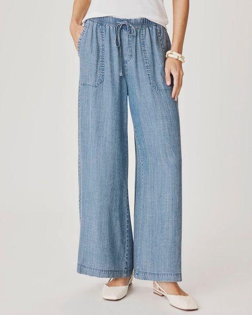 Angie Indigo Palazzo Pants