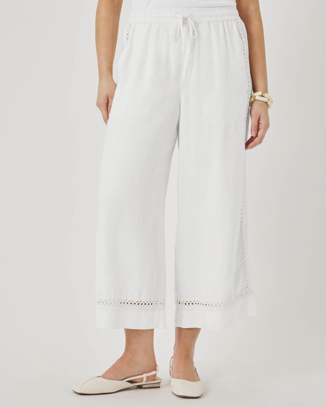 Linen Trim Pant Pants
