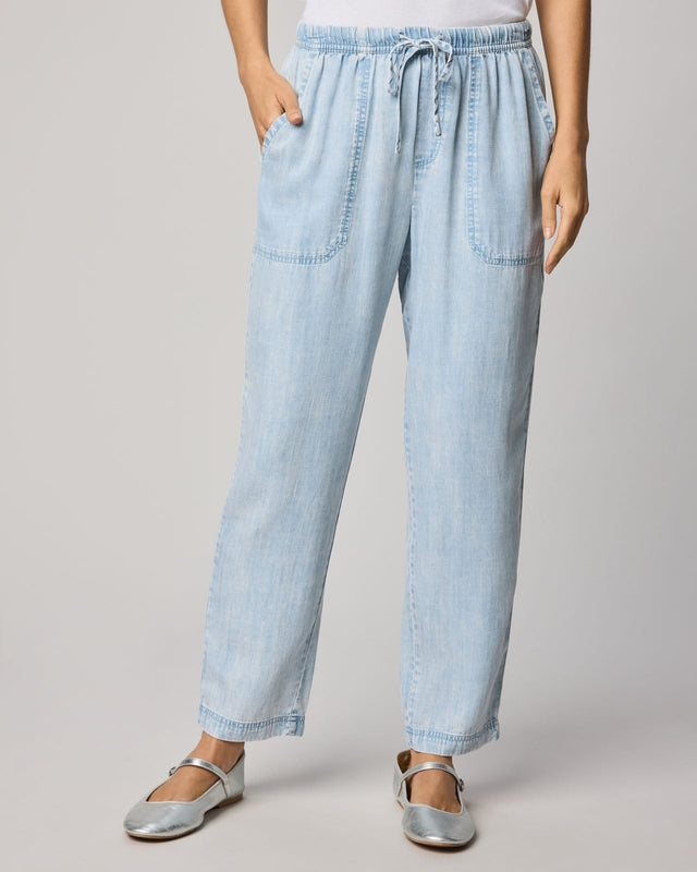 Angie Indigo Straight Pants