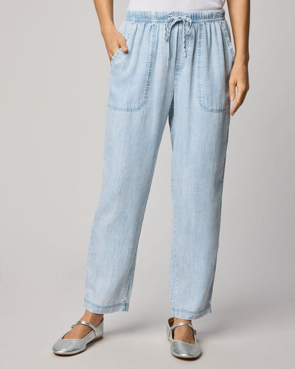 Angie Indigo Straight Pants