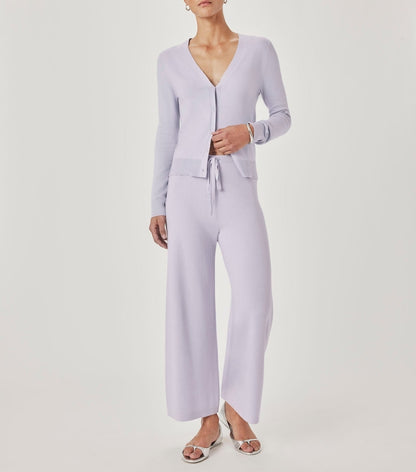 Cropped Knit Pant Pants