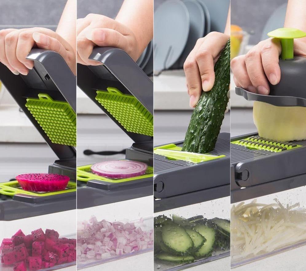 Multi-Knife™ | Multi-function vegetable cutter | 16-piece set
