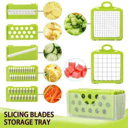 Multi-Knife™ | Multi-function vegetable cutter | 16-piece set