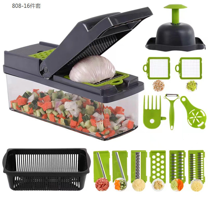 Multi-Knife™ | Multi-function vegetable cutter | 16-piece set