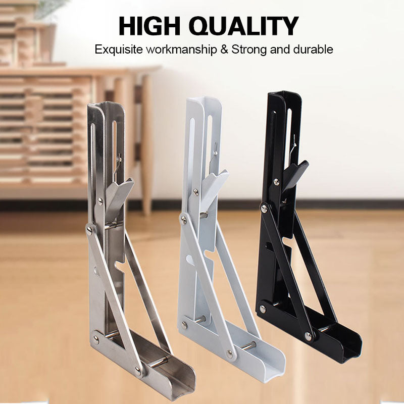 Instant Fold Multi-Use Bracket – Declutter Kitchen/Study, Space-Saving & Sturdy Organizer in Seconds