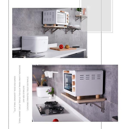 Instant Fold Multi-Use Bracket – Declutter Kitchen/Study, Space-Saving & Sturdy Organizer in Seconds