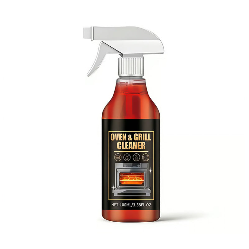 Powerful Oven & Grill cleaner SprayI Dissolves Grease in 5 Mins No Scrubbing & Eliminates Odors