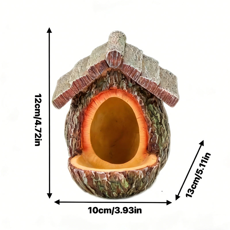 Outdoor Bird Feeder with Realistic Tree Stump Design | Garden Decor & Wildlife Sanctuary in One!