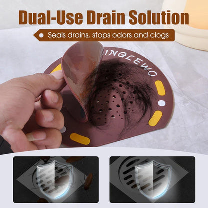 Anti-Clog & Odor-Proof Drain Cover