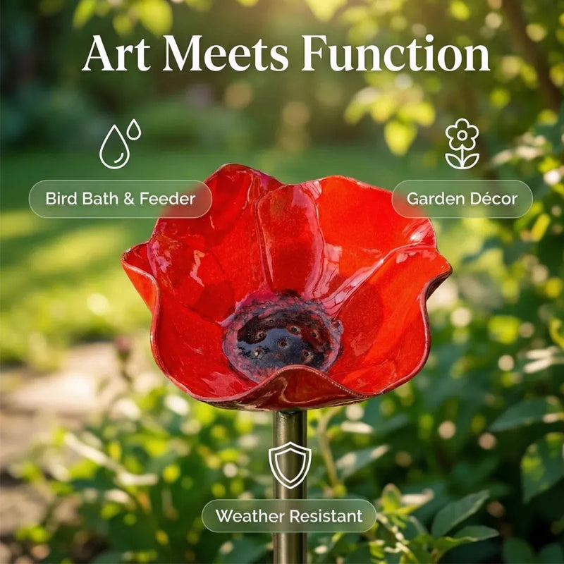 Mother's Day Gifts -- Handmade Metal Flower Garden Stake