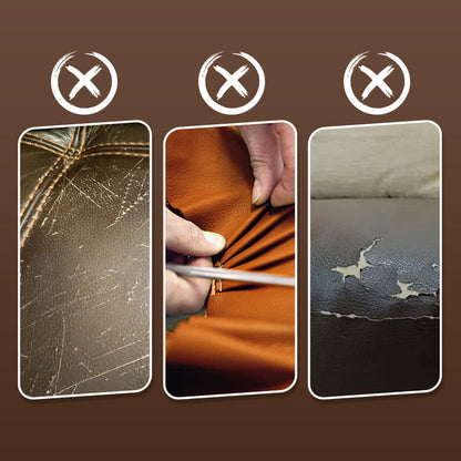 Leather Repair Paste – Fills scratches & scuffs, restores texture. Available in multiple colours. Save your favourite sofa!